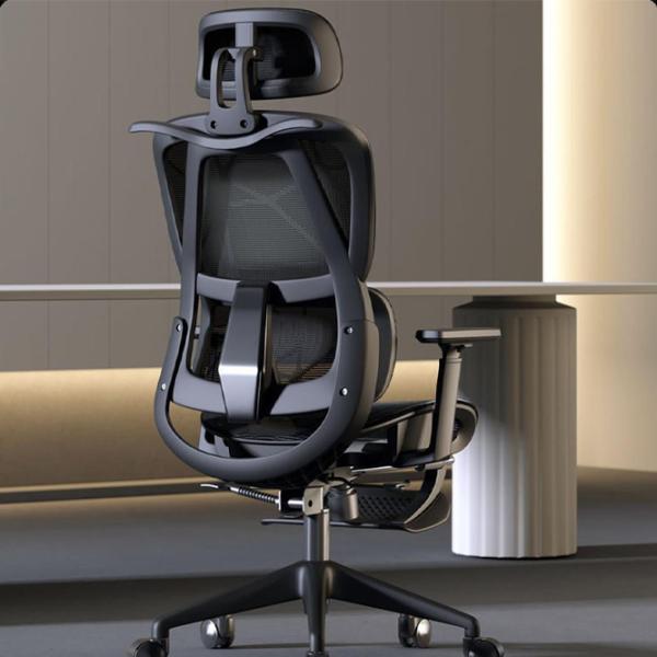 Fotoliu de birou Nex Home Extra Plasă/ Black Gray photo 4