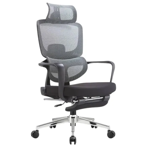Fotoliu de birou Nex Home Plus Plasă/ Black Gray photo 1