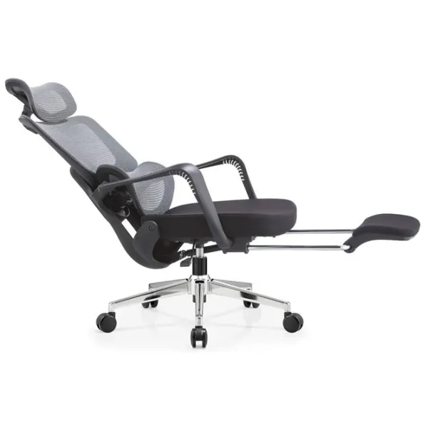 Fotoliu de birou Nex Home Plus Plasă/ Black Gray photo 2