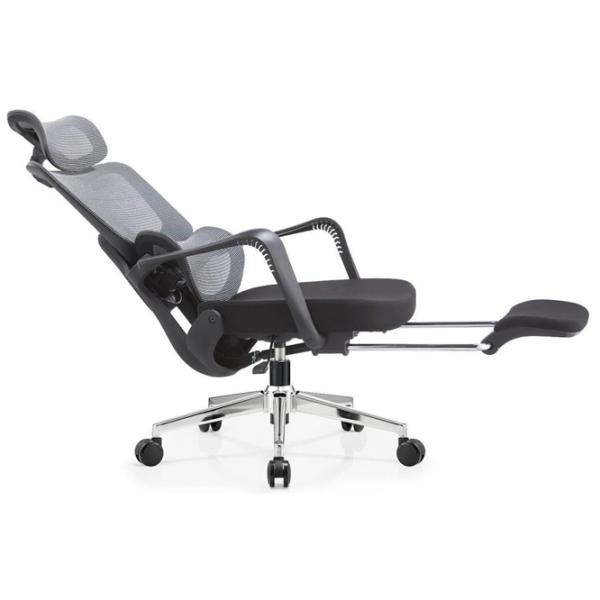 Fotoliu de birou Nex Home Plus Plasă/ Black Gray photo 2
