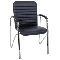 Scaun de birou AG Rumba Piele artificială/ Black Chrome