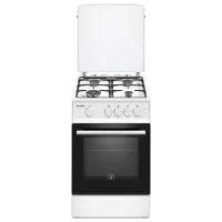 Aragaz Bauer TG 5640 WIC Pe gaz/ White/ Black