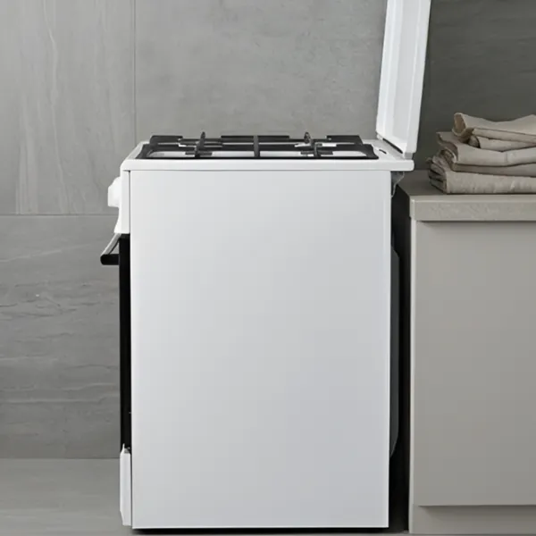 Aragaz Bauer TG 5640 WIC Pe gaz/ White/ Black photo 3