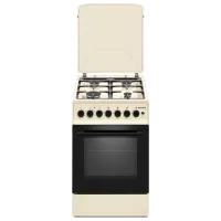 Плита Bauer TE 5640 BEICTT Газовая/ Бежевый/ Черный