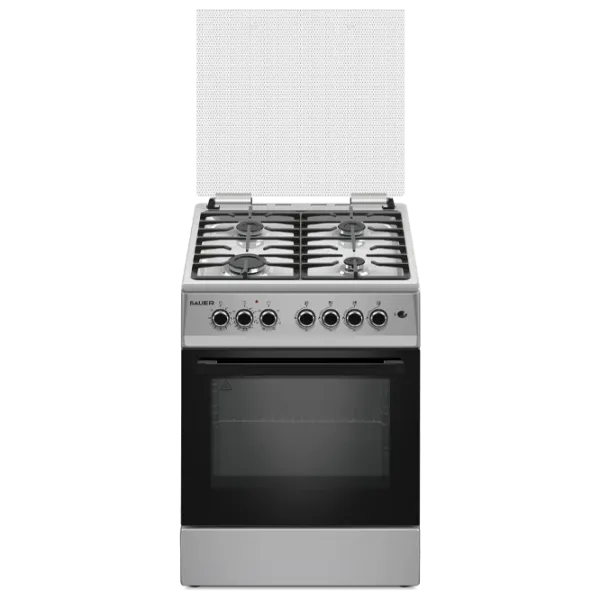 Aragaz Bauer TE 6640 IICGTTF Pe gaz/ Inox/ Black photo 1