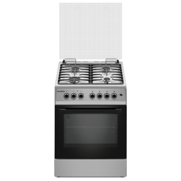 Aragaz Bauer TE 6640 IICGTTF Pe gaz/ Inox/ Black photo 1