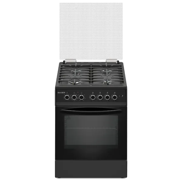 Aragaz Bauer TE 6640 BLICTTGF Pe gaz/ Black/ Gray photo 1