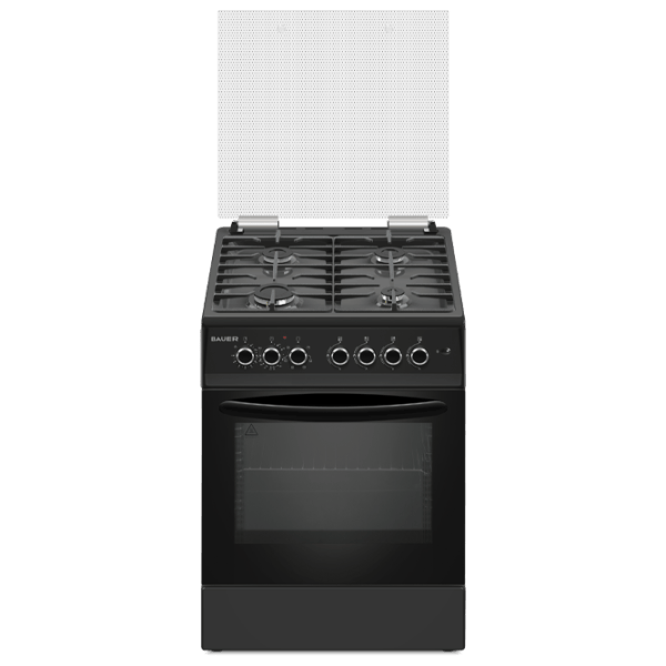 Aragaz Bauer TE 6640 BLICTTGF Pe gaz/ Black/ Gray photo 1
