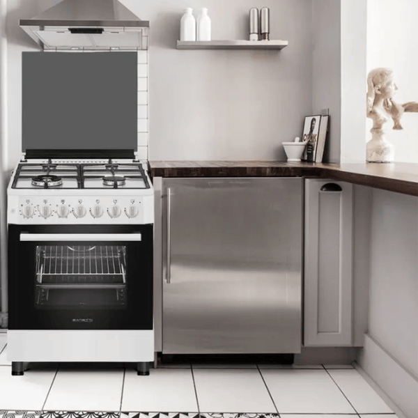 Aragaz Zanetti Z60 EWH Pe gaz/ White/ Black photo 3