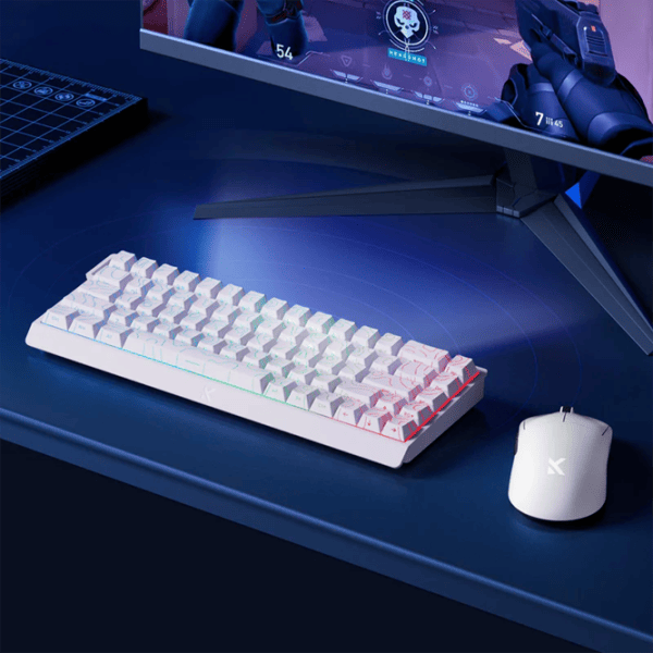Tastatură Mchose Ace 68 Ultra Esports Fără fir / White photo 5