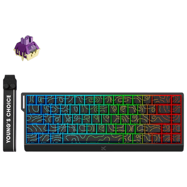 Tastatură Mchose Ace 68 Ultra Esports Fără fir / Black photo 1