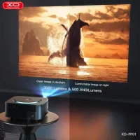 Проектор XO FF01 Для дома и офиса/ Черный photo 3