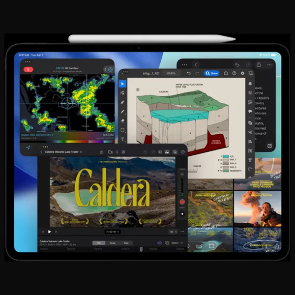 Tabletă Apple iPad Pro 2025 13" 16 GB/512 GB 5G ME8C4QA/A Black Silver photo 7