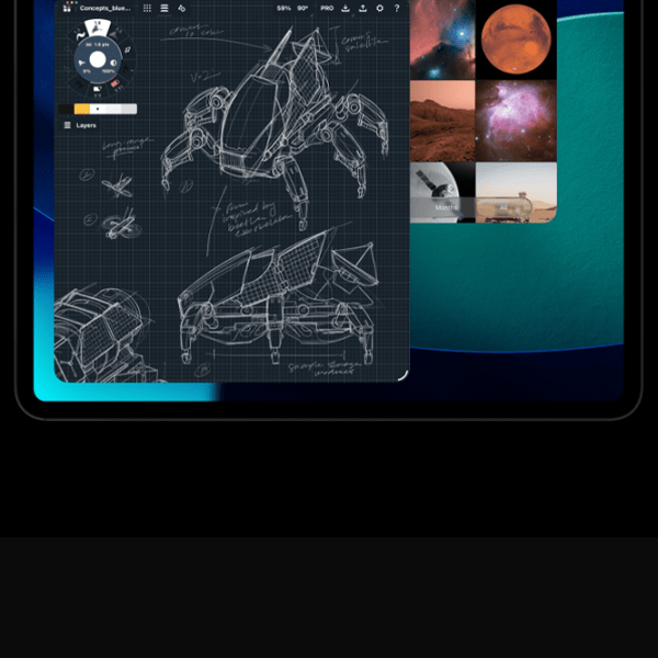 Tabletă Apple iPad Pro 2025 13" 16 GB/512 GB 5G ME8C4QA/A Black Silver photo 8