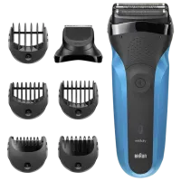 Бритва электрическая Braun 310BT Черный Синий 
