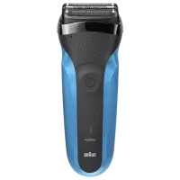 Aparat de ras electric Braun 310BT Black Blue photo 2