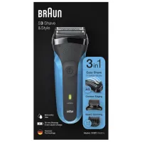 Aparat de ras electric Braun 310BT Black Blue photo 5