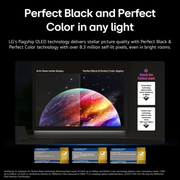 Televizor LG OLED48C64LU 48" / OLED / 4K / Smart TV / Black photo 4