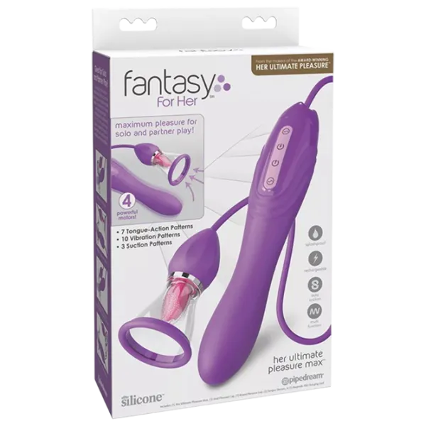 Вибратор fantasy for her Her Ultimate Pleasure Max Пурпурный photo 1