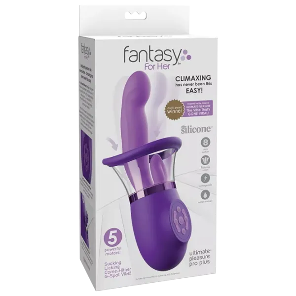 Вибратор fantasy for her Ultimate Pleasure Pro Plus Пурпурный photo 1