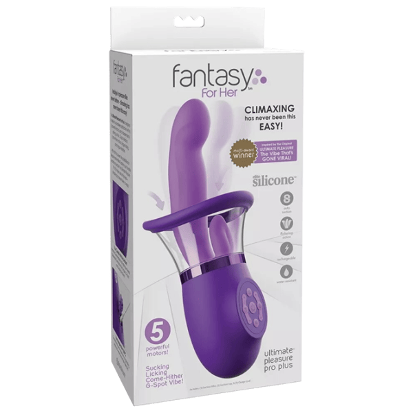 Вибратор fantasy for her Ultimate Pleasure Pro Plus Пурпурный photo 1