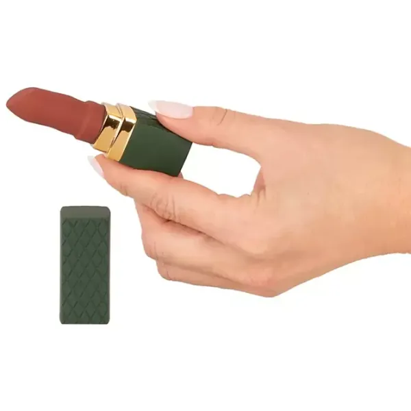 Вибратор Luxurious Lipstick Vibrator Emerald Love Зеленый photo 5