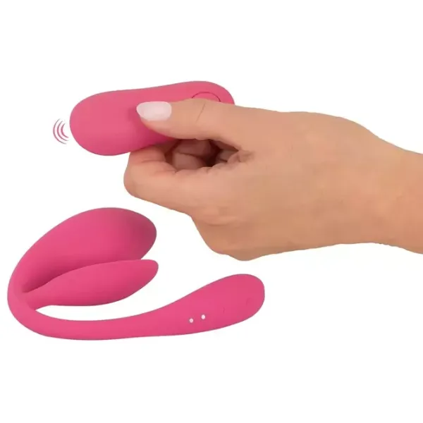 Вибратор Sweet Smile RC Double Pleasure Love Ball Розовый photo 5