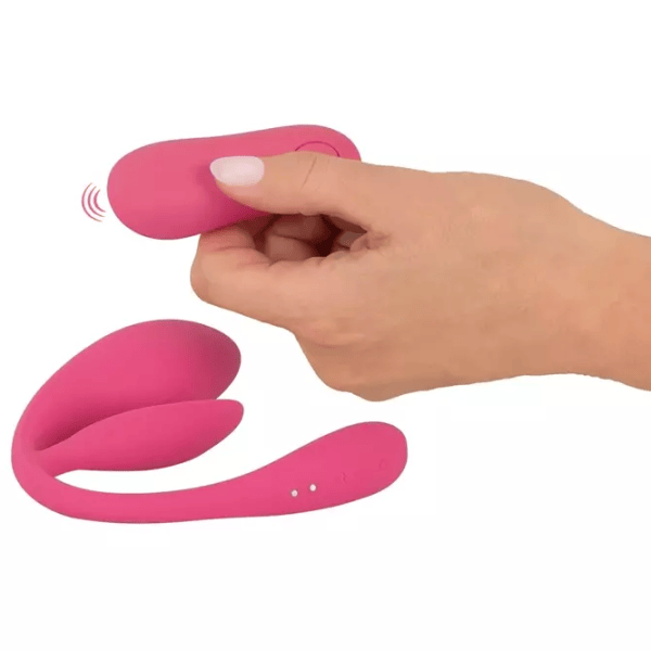 Вибратор Sweet Smile RC Double Pleasure Love Ball Розовый photo 5