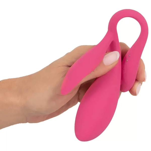 Вибратор Sweet Smile RC Double Pleasure Love Ball Розовый photo 6