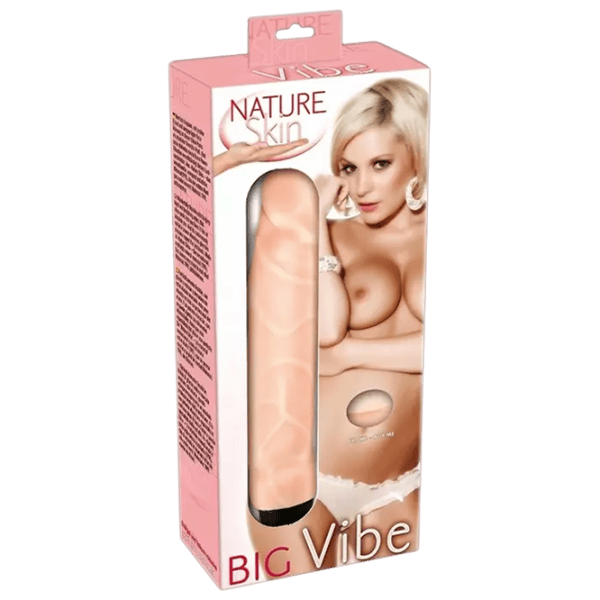 Vibrator Nature Skin Big Vibe Beige photo 1