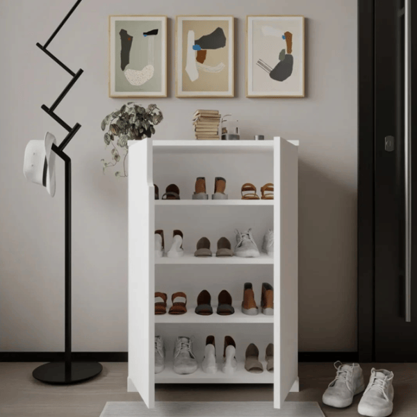 Обувной шкаф Trendy Venedik 97 x 60 x 34см /White /Белый photo 5