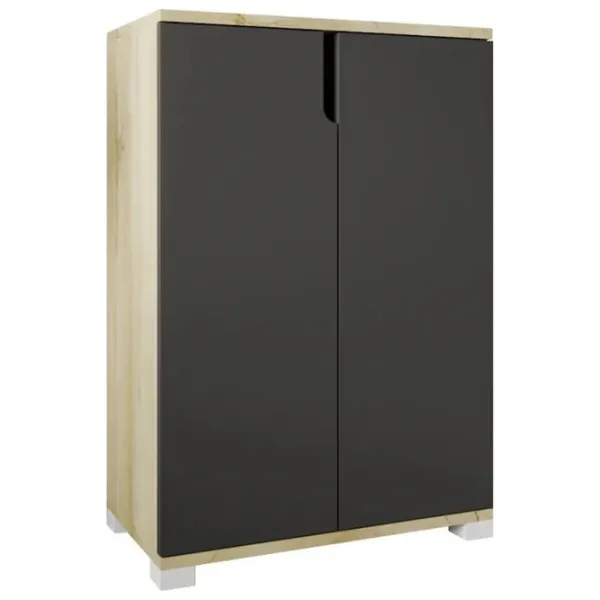 Dulap pentru încălțăminte Trendy Venedik 97 x 60 x 34 /Stejar Sonoma /Anthracite photo 1