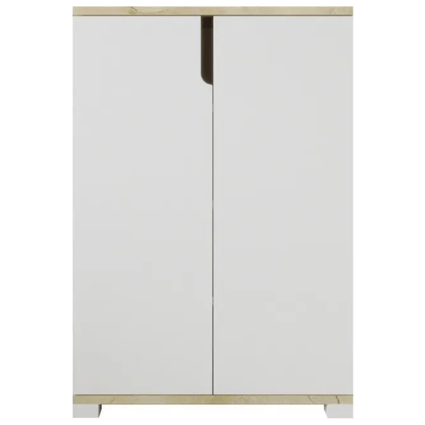 Обувной шкаф Trendy Venedik 97 x 60 x 34см /Сапфировый дуб /Белый photo 1
