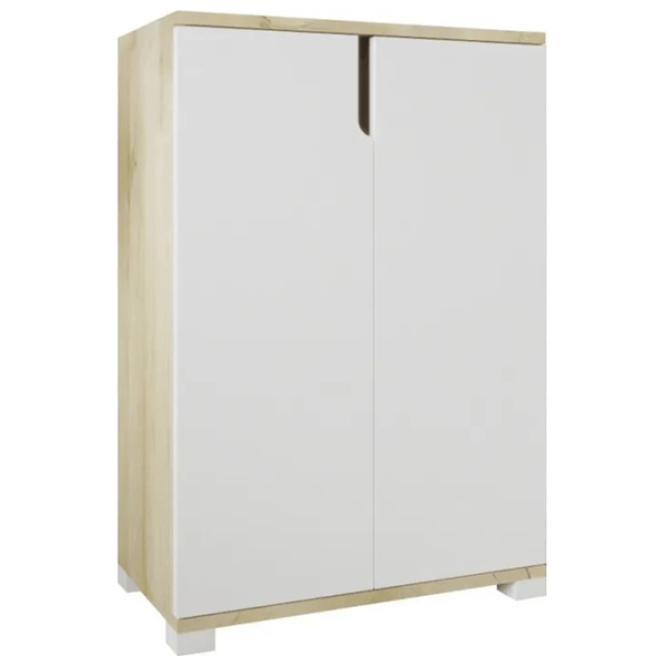 Обувной шкаф Trendy Venedik 97 x 60 x 34см /Сапфировый дуб /Белый photo 2