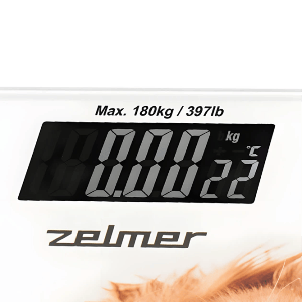 Cântar de podea ZELMER ZBS1010 180 kg / White photo 2