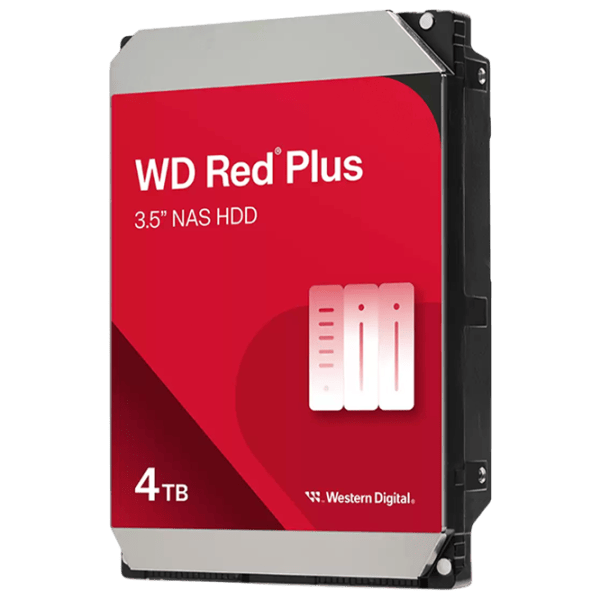 HDD Western Digital Red Plus 4 TB WD40EFZZ / Red photo 1