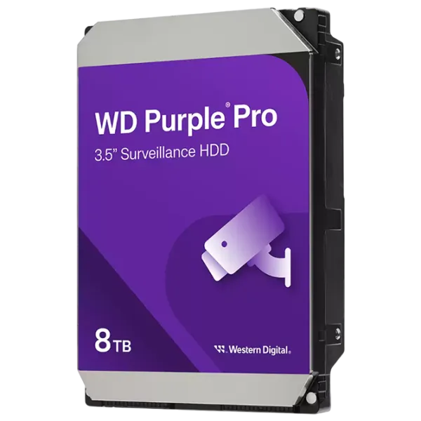 HDD Western Digital Purple Pro 8 ТБ WD8002PURP / Пурпурный photo 1