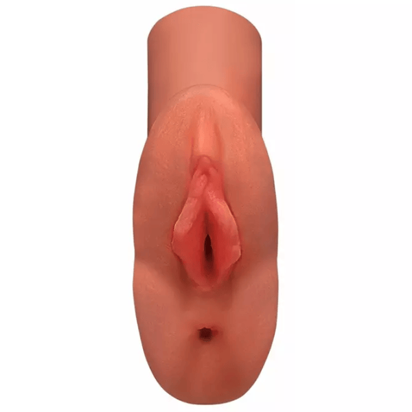 Мастурбатор PDX Plus Perfect Pussy: Double Stroker Бежевый photo 2