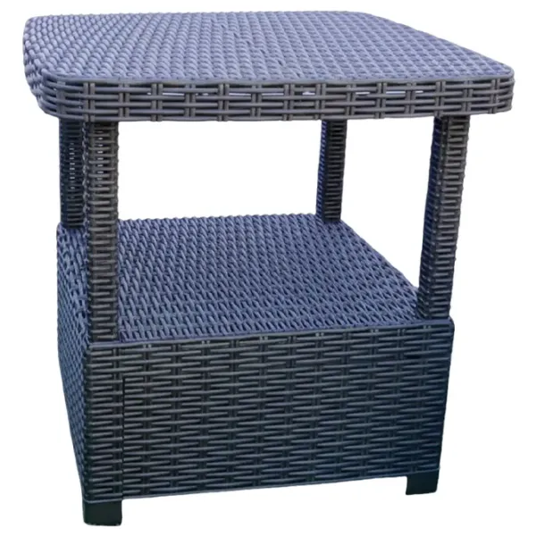 Set mobilă grădină Chomik ZUM6430 Ratan artificial / Ratan artificial / Rattan artificial / Anthracite photo 6