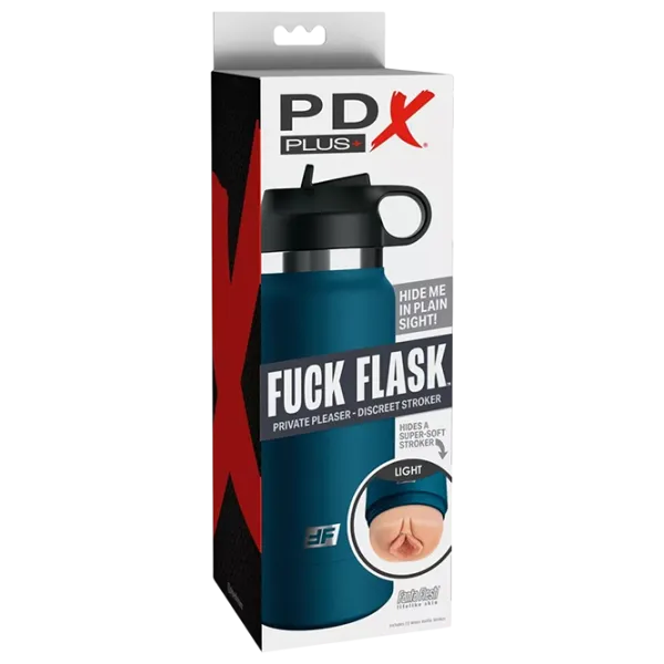 Мастурбатор PDX Plus Fuck Flask Private Pleaser LI Бежевый photo 1