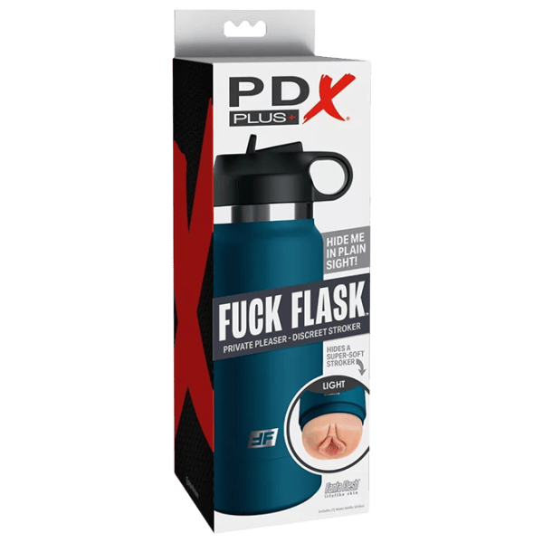 Мастурбатор PDX Plus Fuck Flask Private Pleaser LI Бежевый photo 1