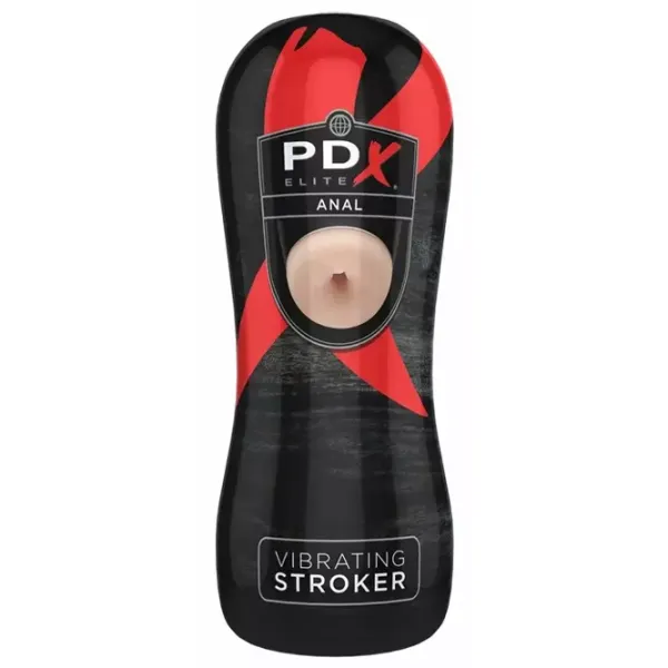 Masturbator PDX Elite Anal Vibrating Stroker Black photo 2