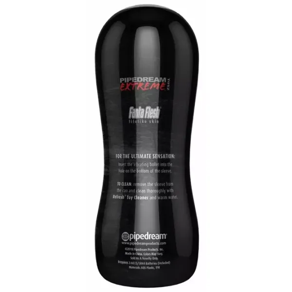 Masturbator PDX Elite Anal Vibrating Stroker Black photo 3