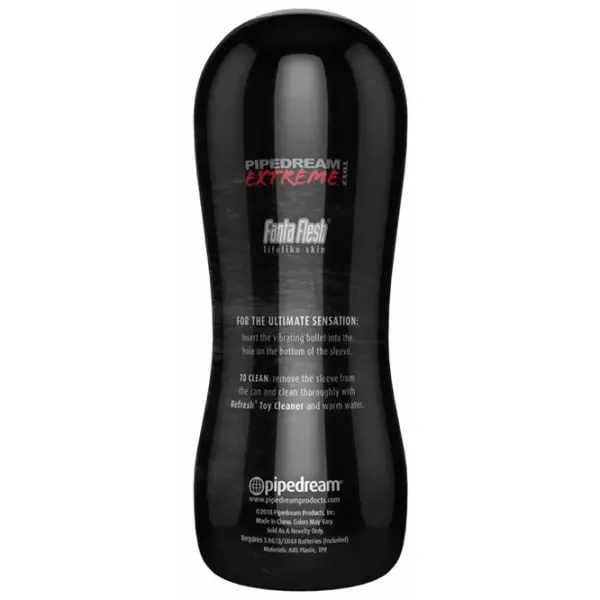 Masturbator PDX Elite Oral Vibrating Stroker Black photo 3
