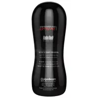 Masturbator PDX Elite Oral Vibrating Stroker Black photo 3