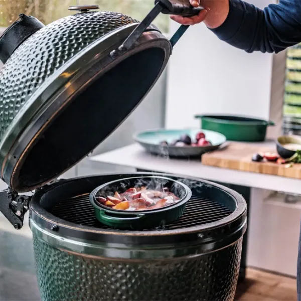 Grătar Big Green Egg Large BGE117632 Cărbuni / Mobil photo 3