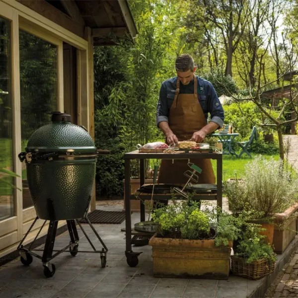 Grătar Big Green Egg Large BGE117632 Cărbuni / Mobil photo 6
