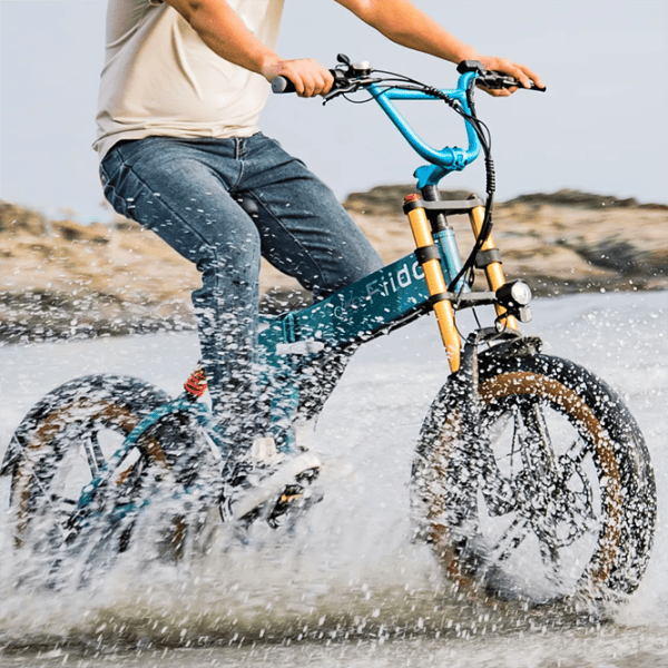 Bicicletă electrică FIIDO M1 Pro 20"  / Green photo 2