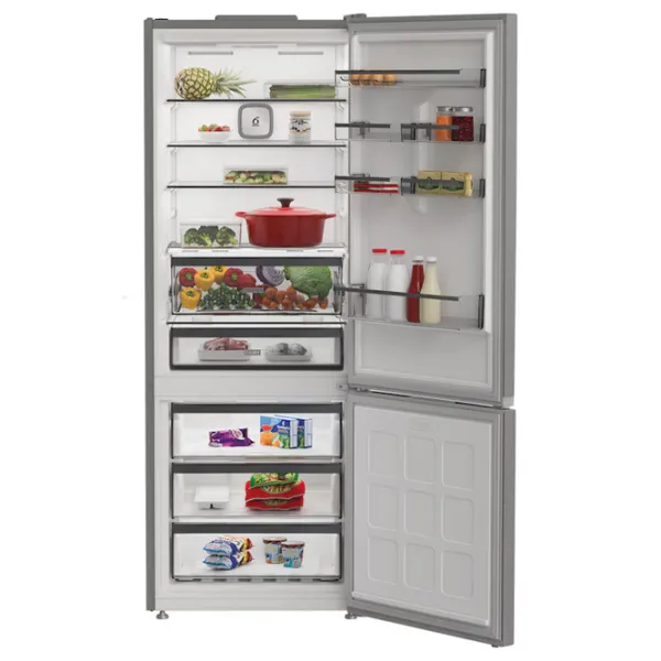 Frigider Whirlpool WHK2 6494 X6E cu congelator jos 490 l / 192 cm / Inox photo 4
