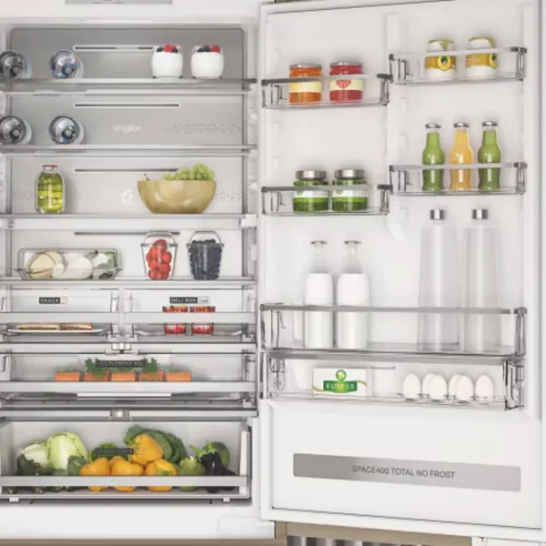 Frigider Whirlpool WHK2 6494 X6E cu congelator jos 490 l / 192 cm / Inox photo 8